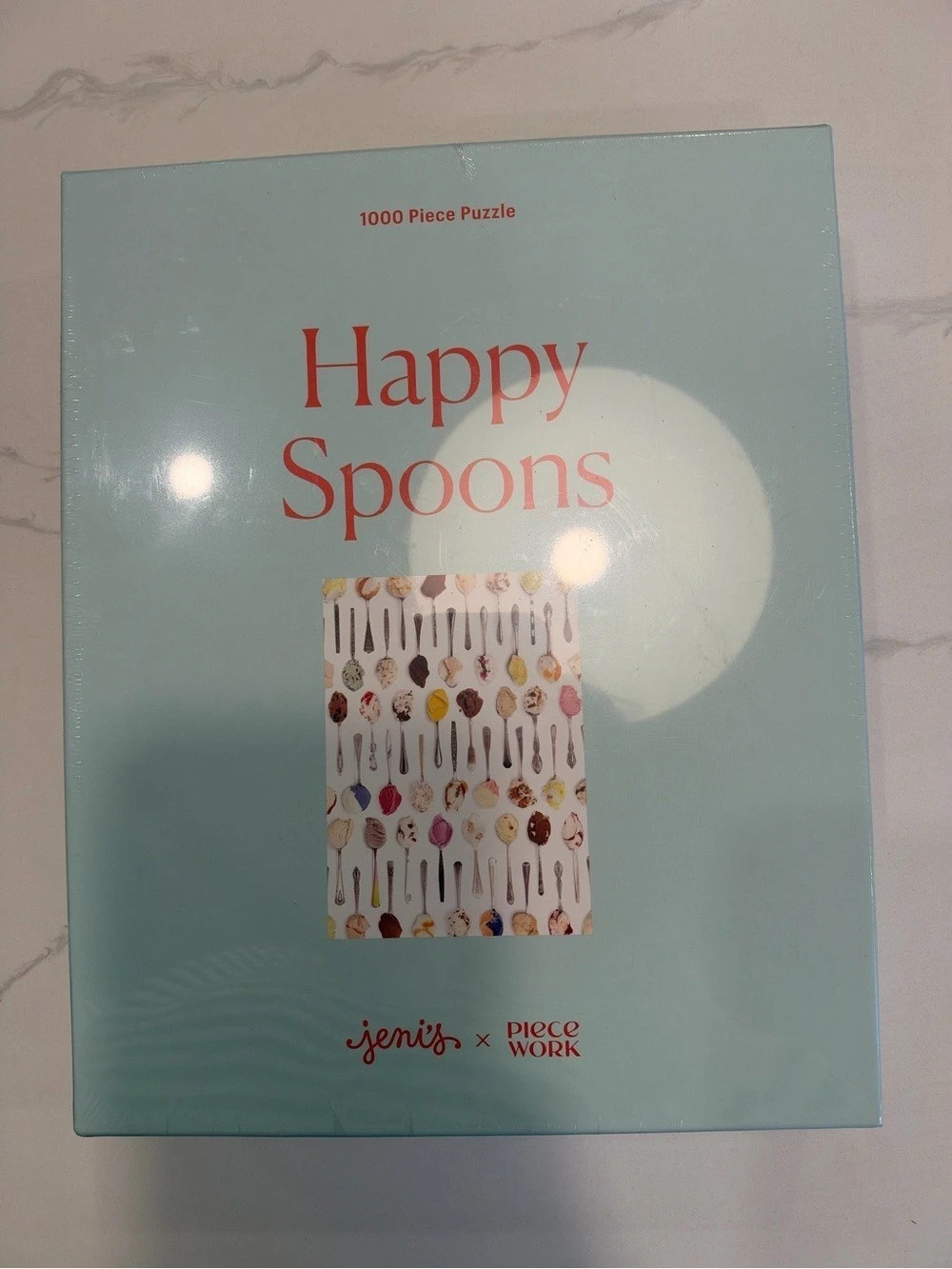 Piecework Happy Spoons 1000-Piece Puzzle NWT
